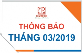 Thông báo tháng 02/2019