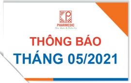 Thông báo tháng 05/2021