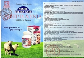 Giấy Công Bố và Giấy Xác Nhận Quảng Cáo Sản Phẩm Nhau Thai Cừu ASSIE GOLDEN CARE - SHEEP PLACENTA 50000MG CAPSULE