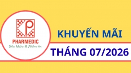 CHƯƠNG TRÌNH KHUYẾN MẠI THÁNG 7/2026