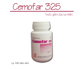 CEMOFAR 325 (lọ 100 viên) kể từ lô 0010719 sẽ thay đổi mẫu toa TT01/18(mẫu đính kèm)