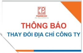 THÔNG BÁO VỀ VIỆC THAY ĐỔI THÔNG TIN ĐỊA CHỈ CÔNG TY