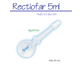 Thông báo kể từ ngày 17/5/2021 sẽ điều chỉnh giá mặt hàng Rectiofar 3 ml và Rectiofar 5 ml