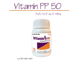 Thông báo mặt hàng VITAMIN PP 50 kể từ lô 0010423 sẽ thay đổi Số Đăng Ký và có thêm hộp đơn vị (mẫu đính kèm) (SĐK cũ: VD-16528-12; SĐK mới: VD-36125-22 theo QĐ số: 855/QĐ-QLD ngày 30/12/2022)