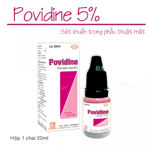 POVIDINE 5% MẮT